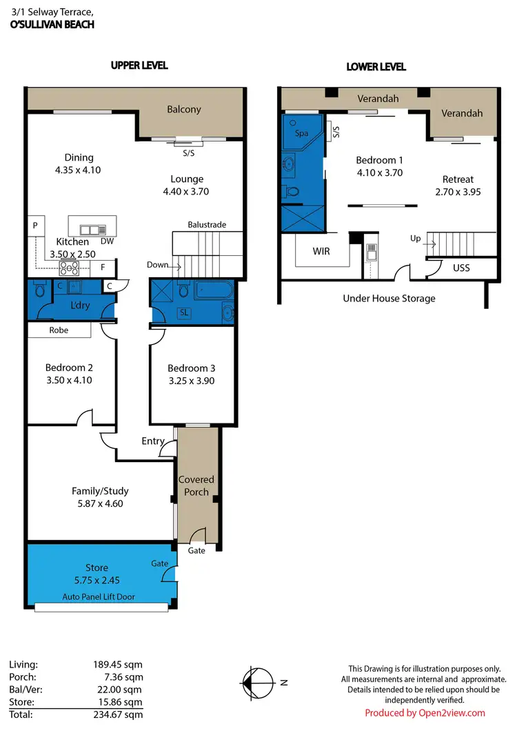 Floorplan of Homely house listing, 3/1 Selway Terrace, O'sullivan Beach SA 5166