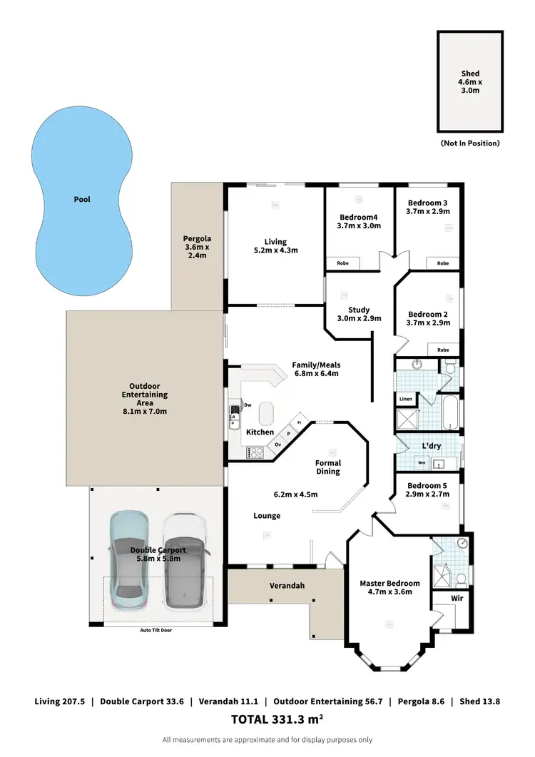 Floorplan of Homely house listing, 23 Waverley Drive, Willunga SA 5172