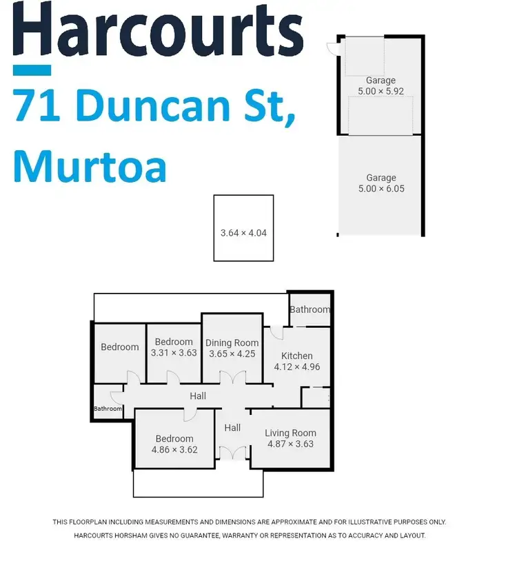 Floorplan of Homely house listing, 71 Duncan Street, Murtoa VIC 3390