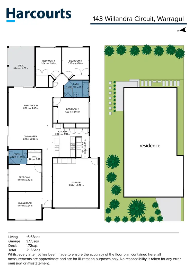 Floorplan of Homely house listing, 143 Willandra Circuit, Warragul VIC 3820