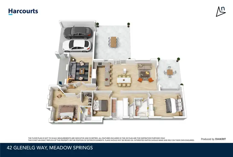 Floorplan of Homely house listing, 42 Glenelg Way, Meadow Springs WA 6210