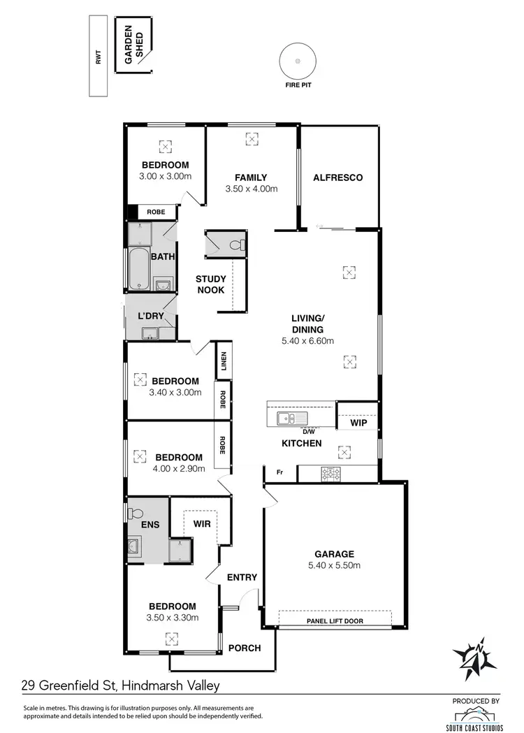 Floorplan of Homely house listing, 29 Greenfield Street, Hindmarsh Valley SA 5211