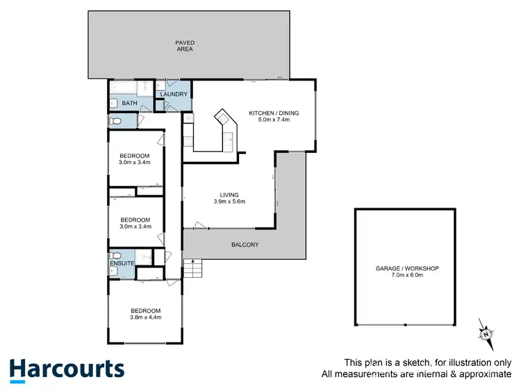 Floorplan of Homely house listing, 13 Thornbill Street, Kingston TAS 7050