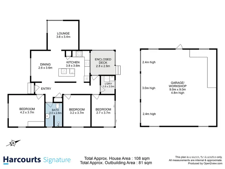 Floorplan of Homely house listing, 6 William Street, Bothwell TAS 7030