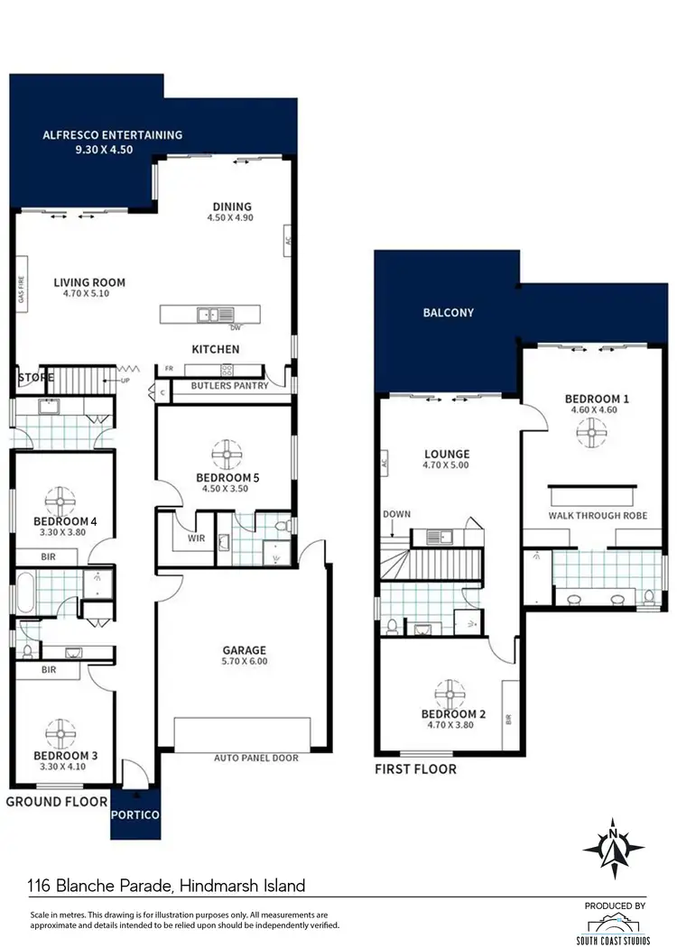 Floorplan of Homely house listing, 116 Blanche Parade, Hindmarsh Island SA 5214