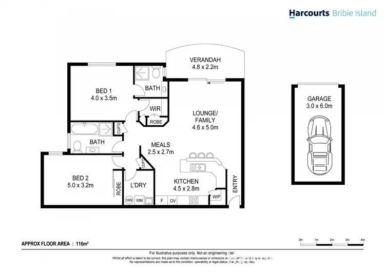 Floorplan of Homely unit listing, 10/21-27 Sylvan Beach Esp, Bellara QLD 4507