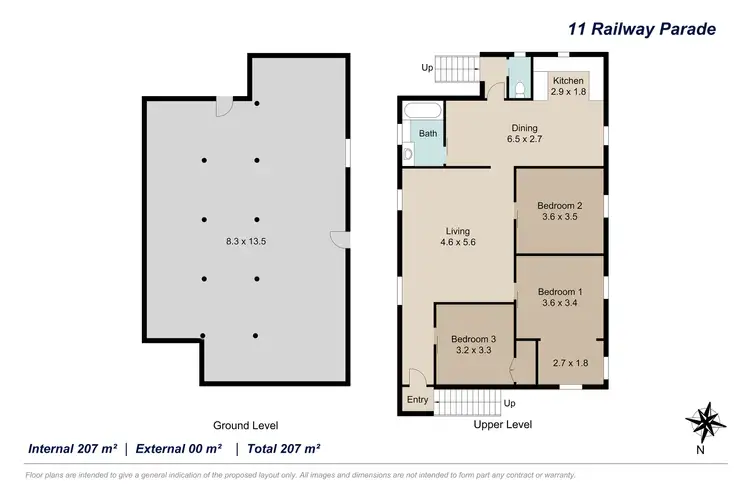 Floorplan of Homely house listing, 11 Railway Parade, Clayfield QLD 4011