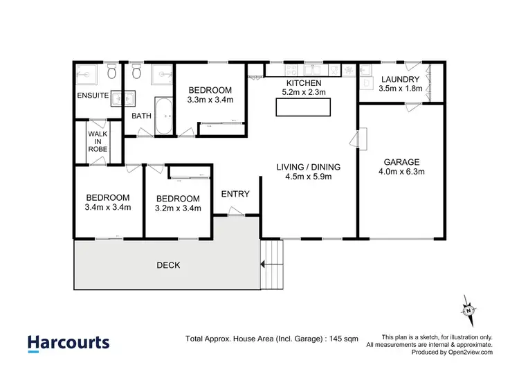 Floorplan of Homely house listing, 19 Macnaghten Road, Dover TAS 7117