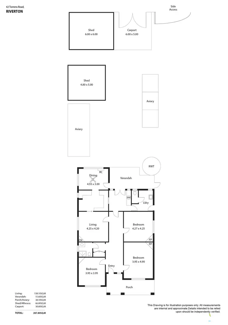 Floorplan of Homely house listing, 42 Torrens Road, Riverton SA 5412