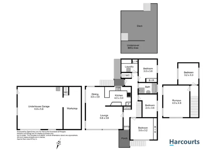 Floorplan of Homely house listing, 17 McBride Street, Devonport TAS 7310