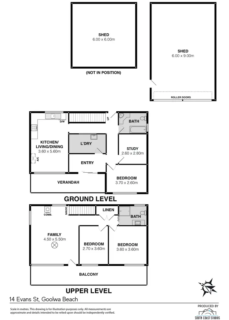 Floorplan of Homely house listing, 14 Evans Street, Goolwa Beach SA 5214