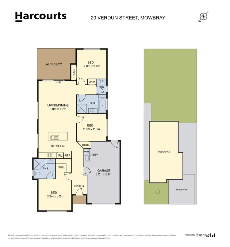 Floorplan of Homely house listing, 20 Verdun Street, Mowbray TAS 7248