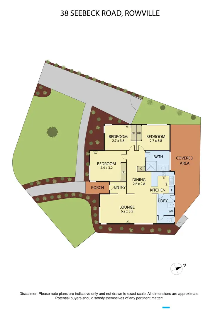 Floorplan of Homely house listing, 38 Seebeck Road, Rowville VIC 3178