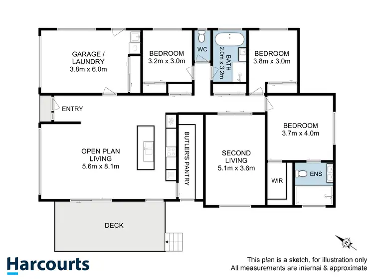 Floorplan of Homely house listing, 12 Sonnat Drive, Kingston TAS 7050