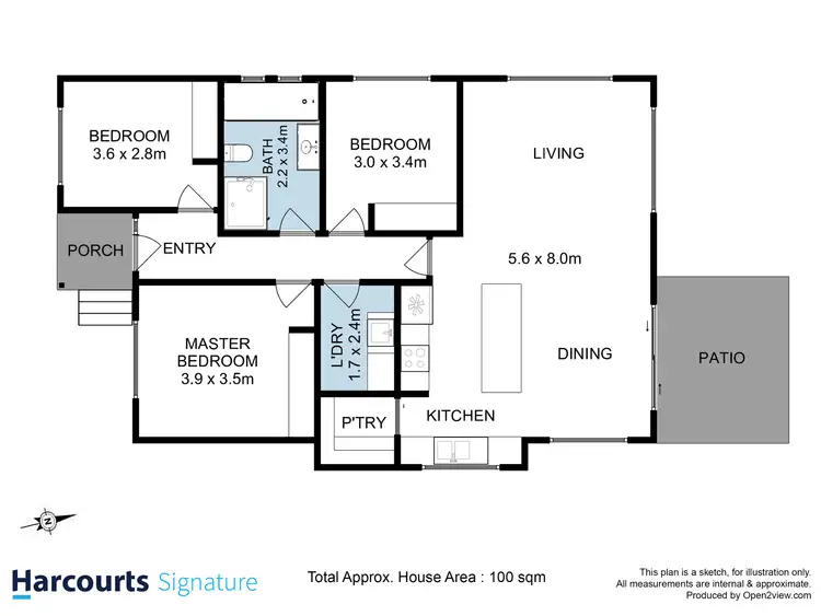 Floorplan of Homely house listing, 9 Fryett Drive, Claremont TAS 7011