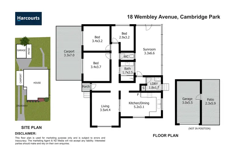 Floorplan of Homely house listing, 18 Wembley Avenue, Cambridge Park NSW 2747
