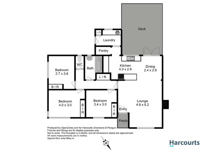 Floorplan of Homely house listing, 1/19 Gerrand Street, Latrobe TAS 7307