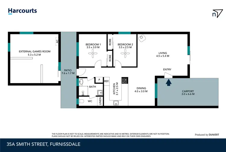 Floorplan of Homely house listing, 35A Smith Street, Furnissdale WA 6209