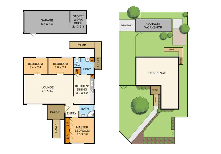 Floorplan of Homely house listing, 19 Springfield Road, Boronia VIC 3155