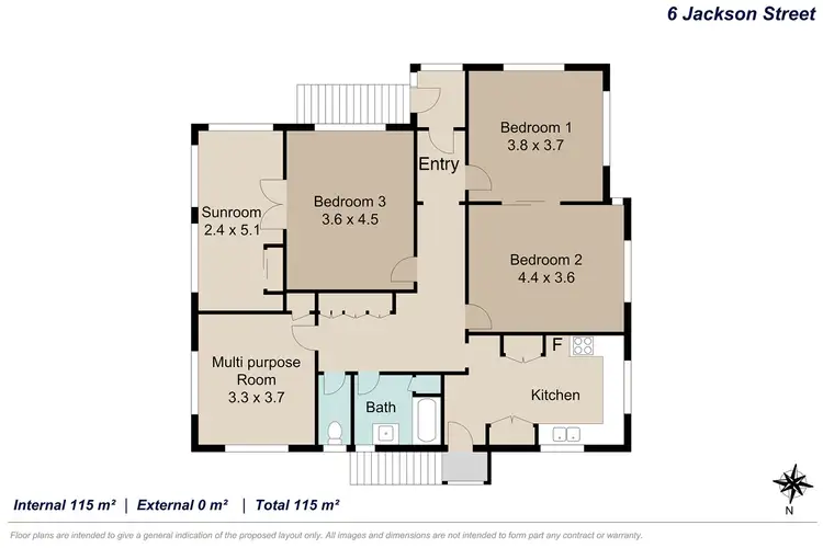 Floorplan of Homely house listing, 6 Jackson Street, Clayfield QLD 4011