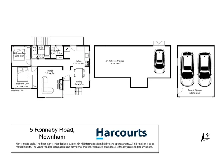 Floorplan of Homely house listing, 5 Ronneby Road, Newnham TAS 7248