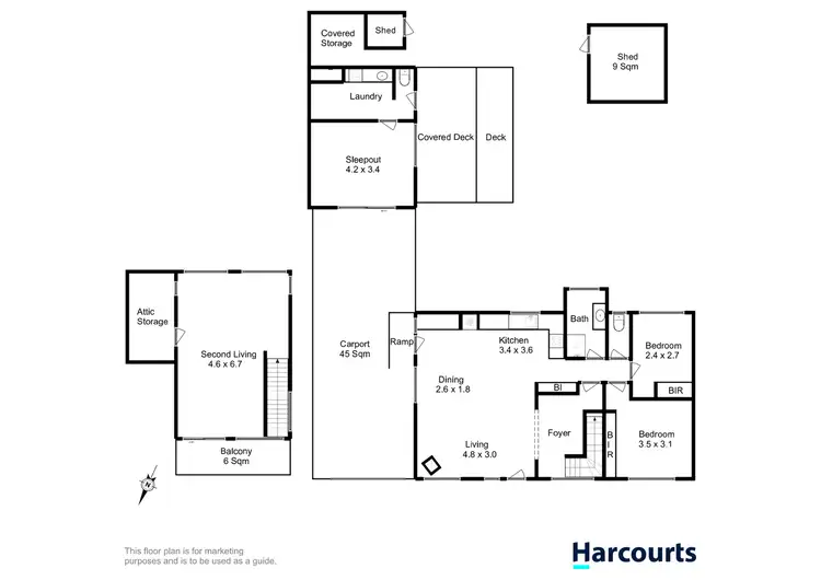 Floorplan of Homely house listing, 24 Tasman Highway, Orford TAS 7190