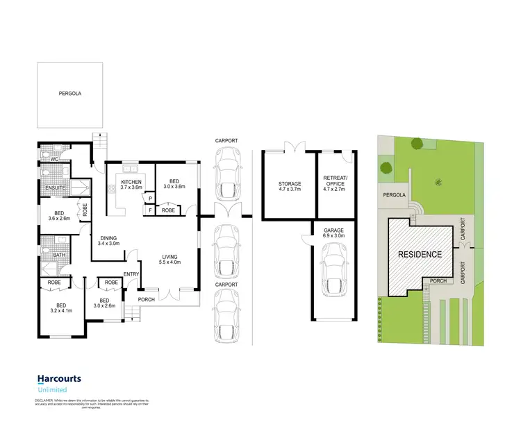 Floorplan of Homely house listing, 21 Leslie Street, Blacktown NSW 2148