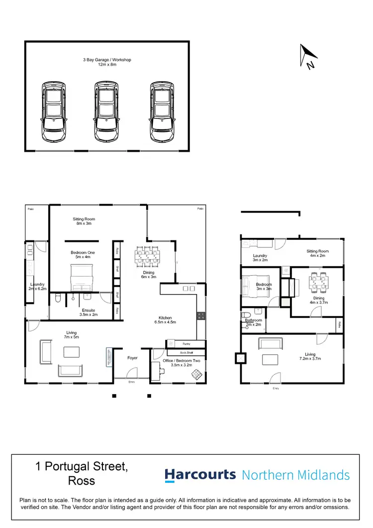 Floorplan of Homely house listing, 1 Portugal Street, Ross TAS 7209