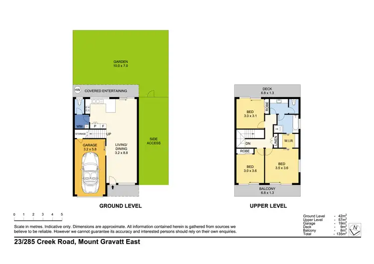 Floorplan of Homely townhouse listing, 23/285 Creek Road, Mount Gravatt East QLD 4122