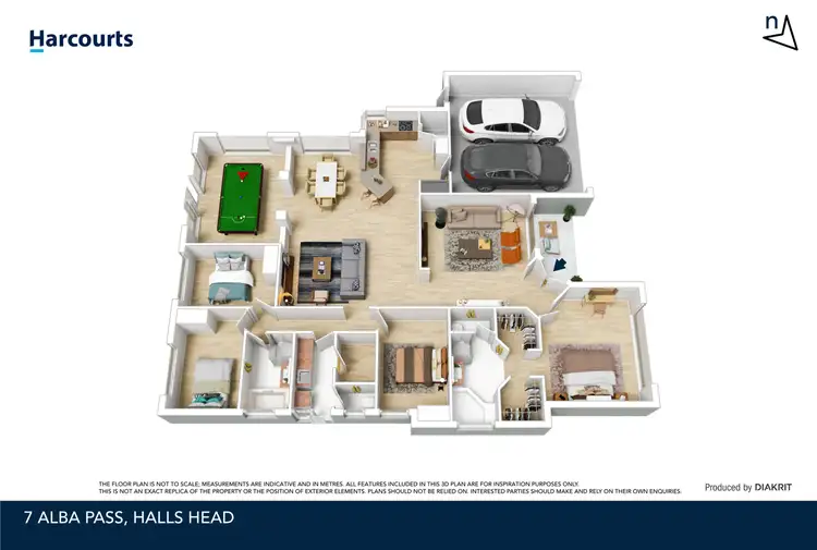 Floorplan of Homely house listing, 7 Alba Pass, Halls Head WA 6210