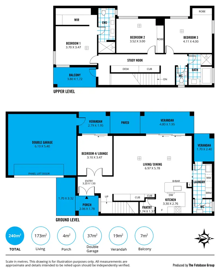 Floorplan of Homely house listing, 4/138 Cross Road, Highgate SA 5063