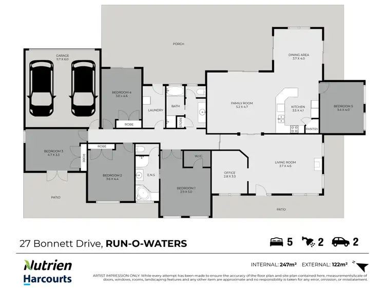 Floorplan of Homely house listing, 27 Bonnett Drive, Goulburn NSW 2580