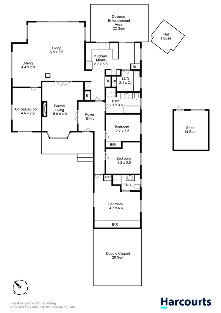 Floorplan of Homely house listing, 30 Cedar Street, Lindisfarne TAS 7015