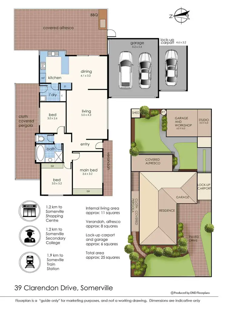 Floorplan of Homely house listing, 39 Clarendon Drive, Somerville VIC 3912