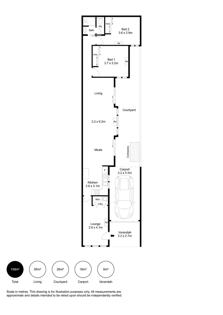 Floorplan of Homely house listing, 10 Francis Street, Lightsview SA 5085