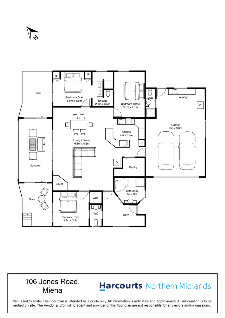 Floorplan of Homely house listing, 106 Jones Road, Miena TAS 7030