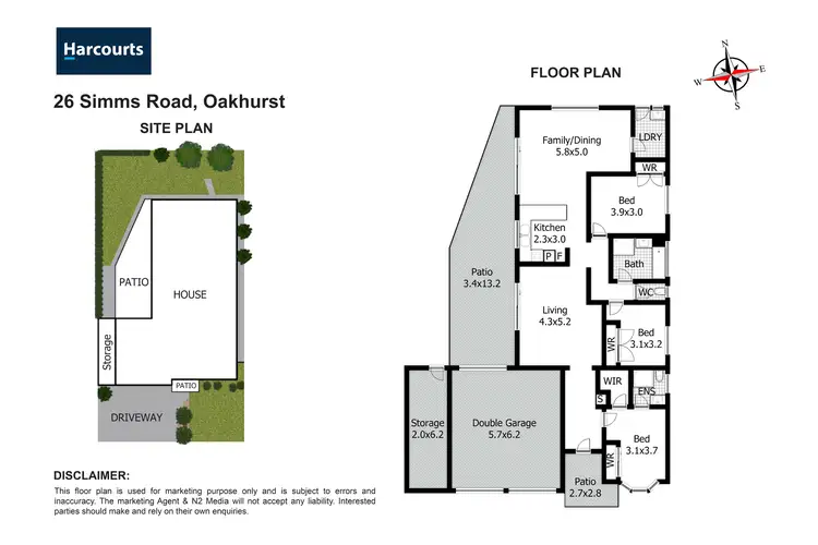 Floorplan of Homely house listing, 26 Simms Road, Oakhurst NSW 2761