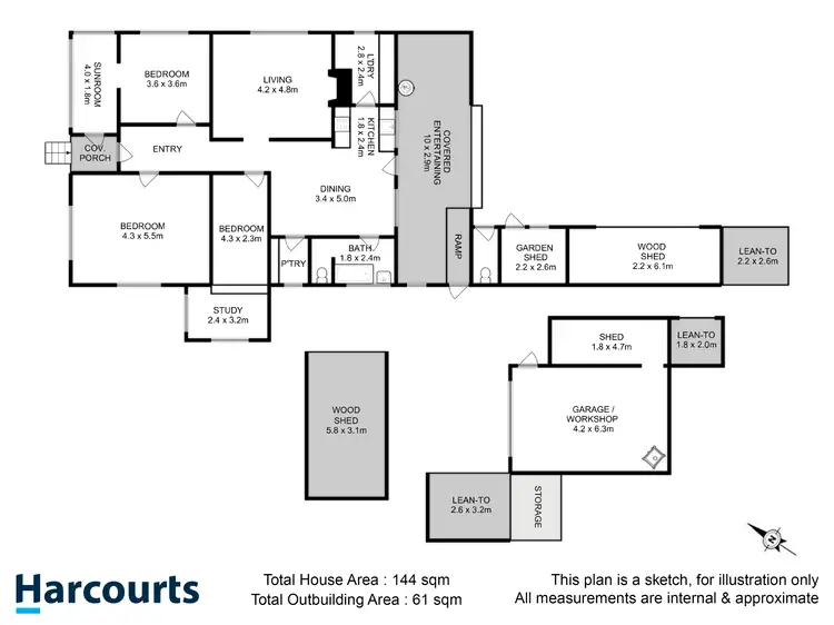 Floorplan of Homely house listing, 69 Watsons Road, Glen Huon TAS 7109