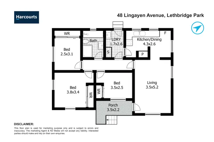 Floorplan of Homely house listing, 48 Lingayen Avenue, Lethbridge Park NSW 2770