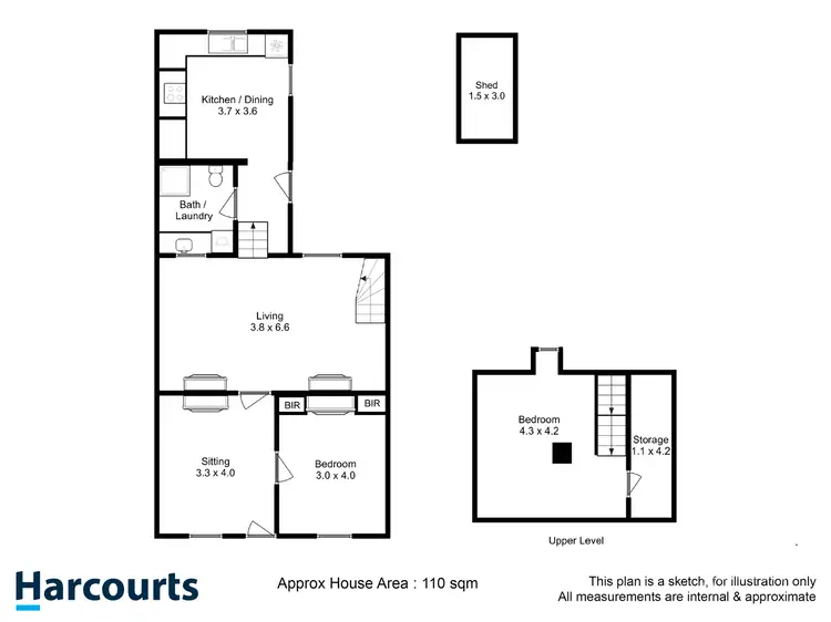 Floorplan of Homely house listing, 27 De Witt Street, Battery Point TAS 7004