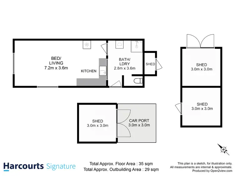 Floorplan of Homely house listing, 22 Erica Road, Primrose Sands TAS 7173
