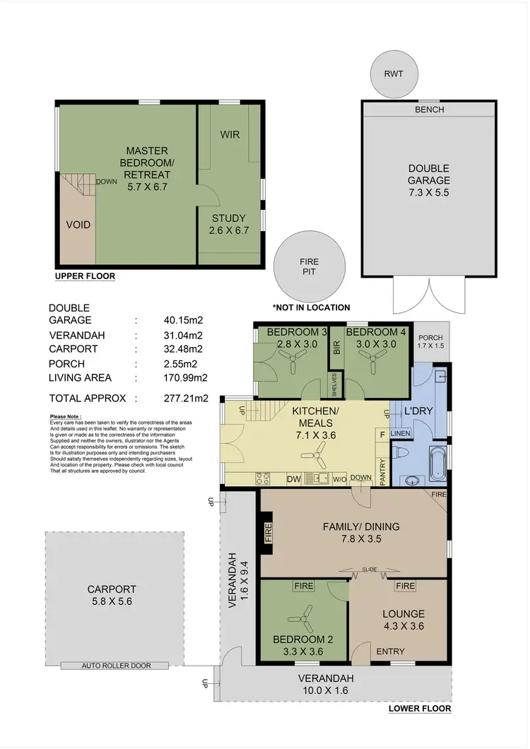 Floorplan of Homely house listing, 5 West Terrace, Littlehampton SA 5250