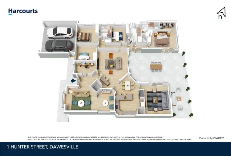 Floorplan of Homely house listing, 1 Hunter Street, Dawesville WA 6211