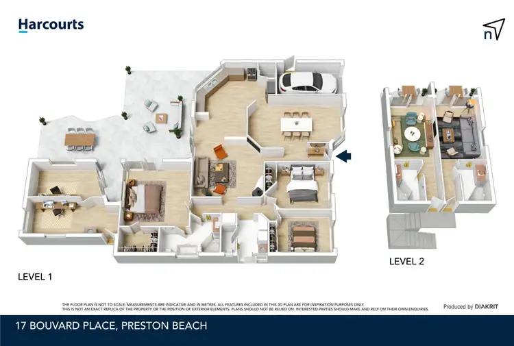 Floorplan of Homely house listing, 17 Bouvard Place, Preston Beach WA 6215