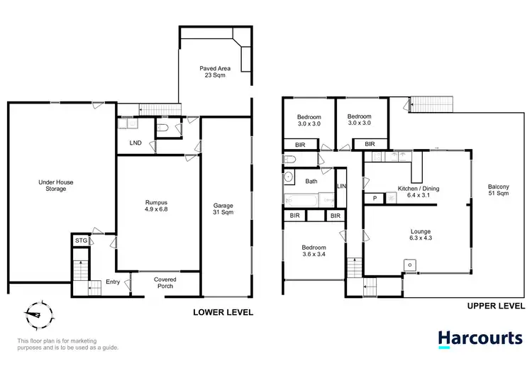 Floorplan of Homely house listing, 41 Raynors Road, Midway Point TAS 7171