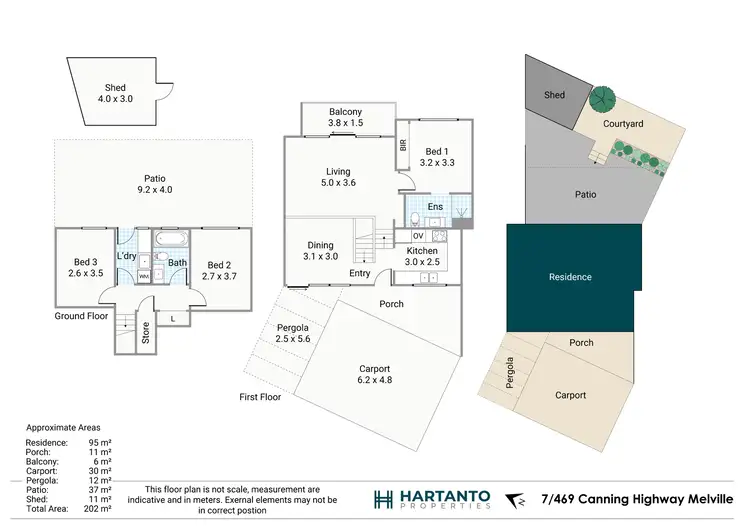 Floorplan of Homely house listing, 7/469 Canning Highway, Melville WA 6156