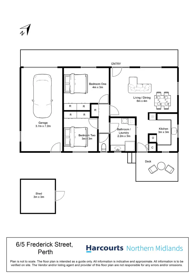 Floorplan of Homely house listing, 6/5 Frederick Street, Perth TAS 7300