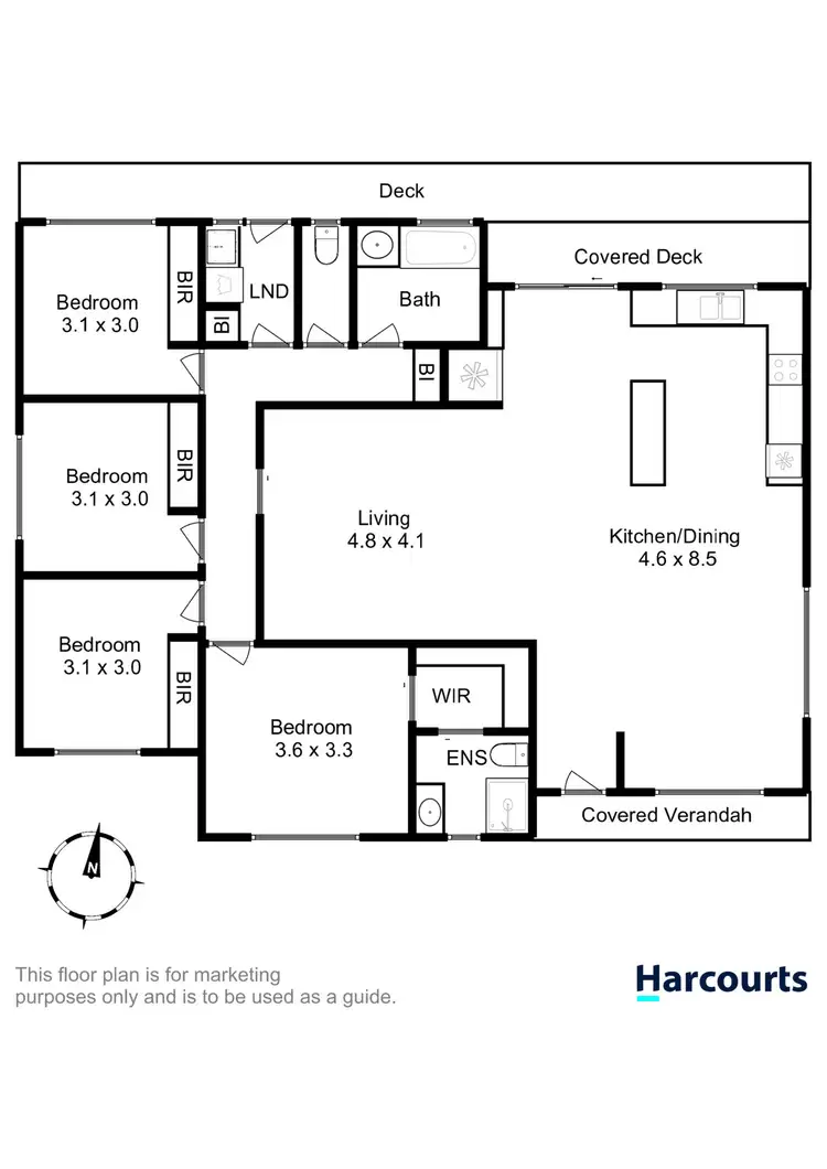 Floorplan of Homely house listing, 21 Arbie Lane, Old Beach TAS 7017