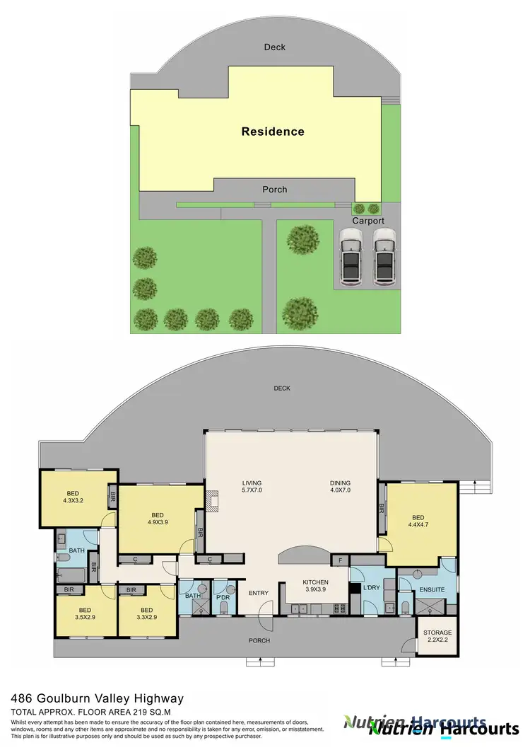 Floorplan of Homely rural property listing, 486 Goulburn Valley Highway, Eildon VIC 3713