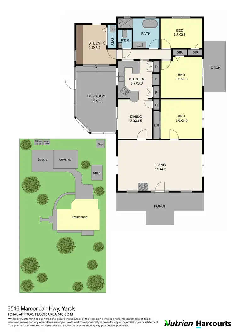 Floorplan of Homely house listing, 6546 Maroondah Highway, Yarck VIC 3719